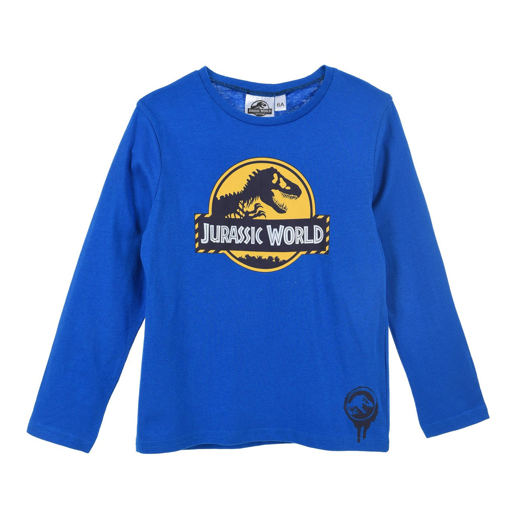 Jurassic World Kids T-Shirt Long Sleeve Top - Fabrica Fantasia