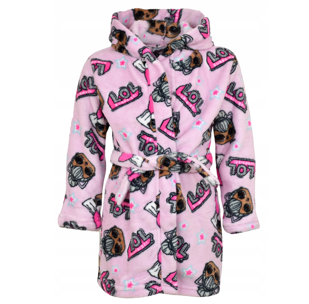 LOL Surprise! Kids Fleece Dressing Gown Robe - Fabrica Fantasia