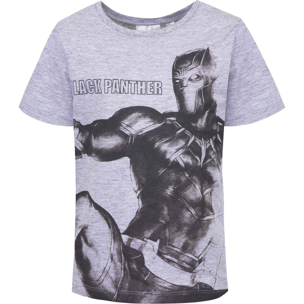 Marvel Avengers Kids T-Shirt Black Panther, Iron Man, Captain America - Fabrica Fantasia