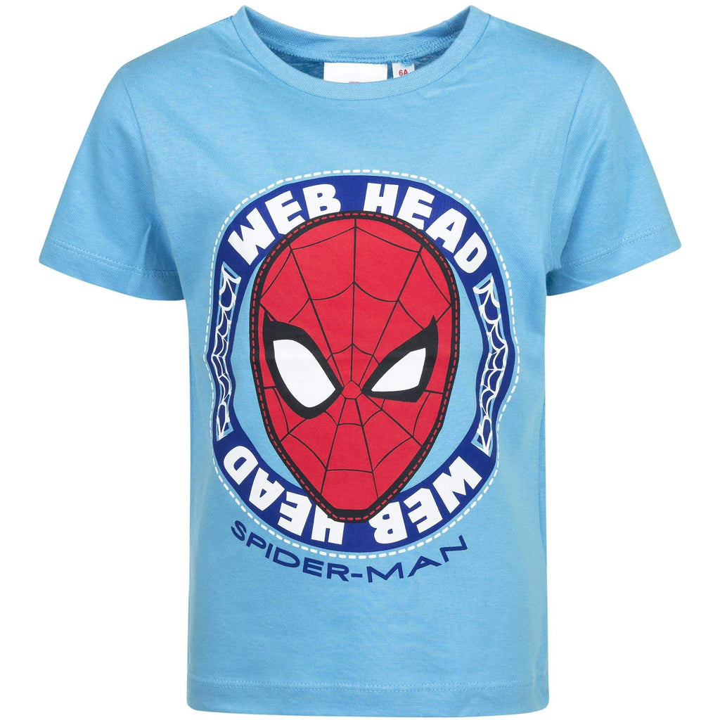 Marvel Spider-Man Kids T-Shirt Short Sleeve Top - Fabrica Fantasia