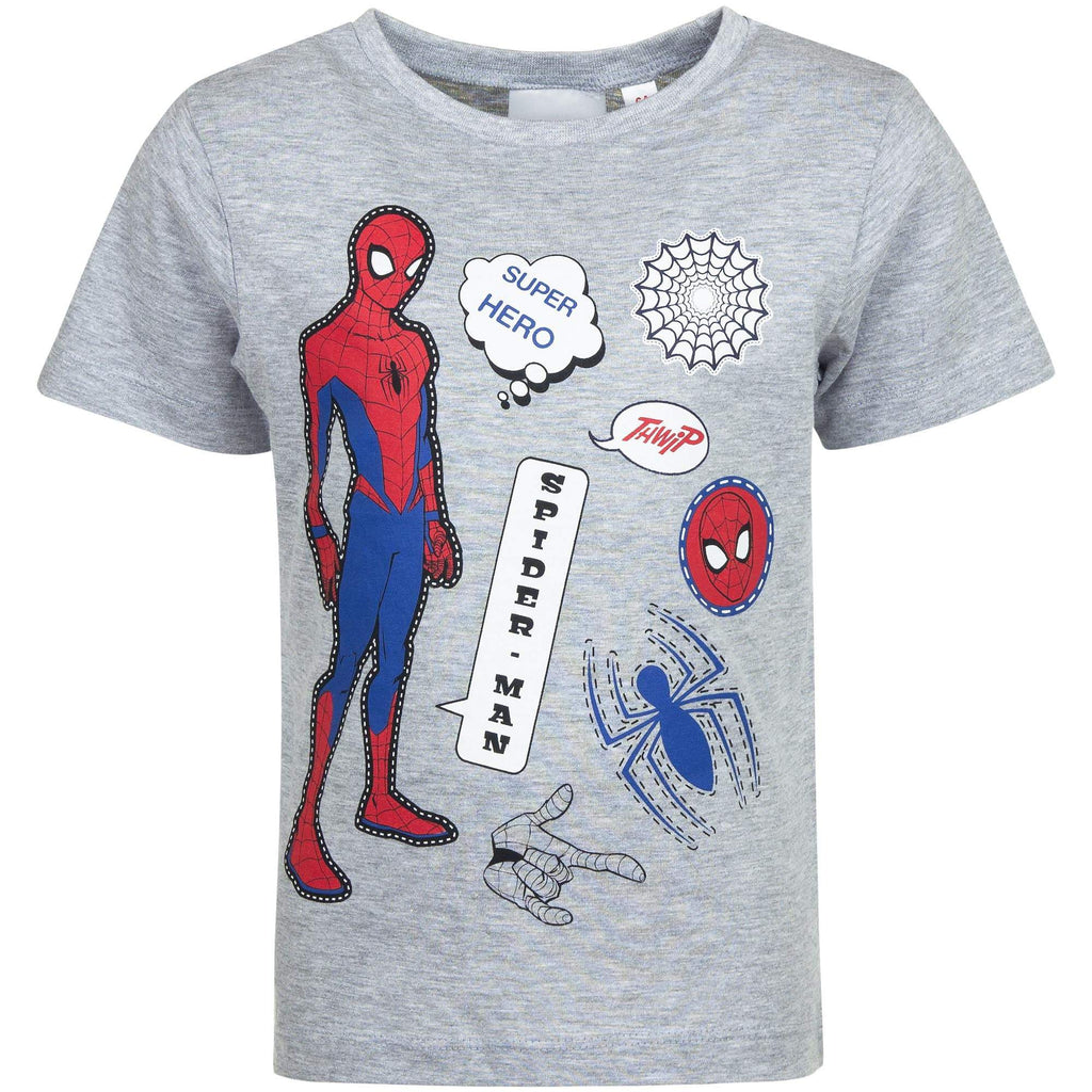 Marvel Spider-Man Kids T-Shirt Short Sleeve Top - Fabrica Fantasia