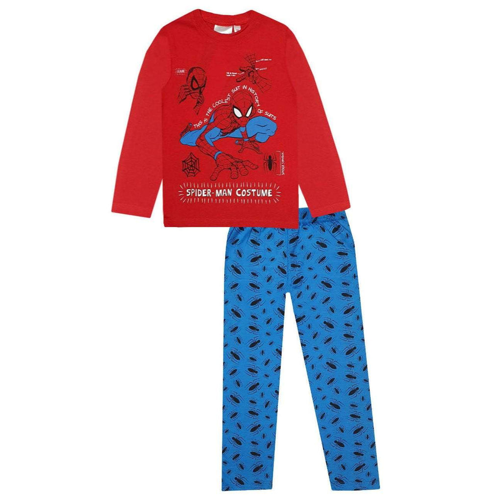 Marvel Spiderman Boys Pyjama Nightwear Set - Fabrica Fantasia