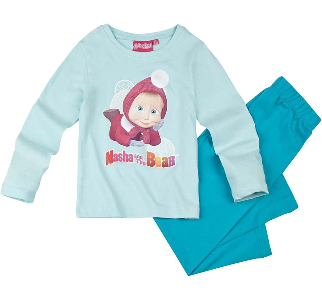 Masha And The Bear Baby/Toddler Pyjama Nightwear Set 1-2 Years - Fabrica Fantasia