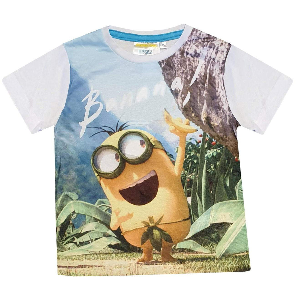 Minions Kids Top T-Shirt Short Sleeve - Fabrica Fantasia