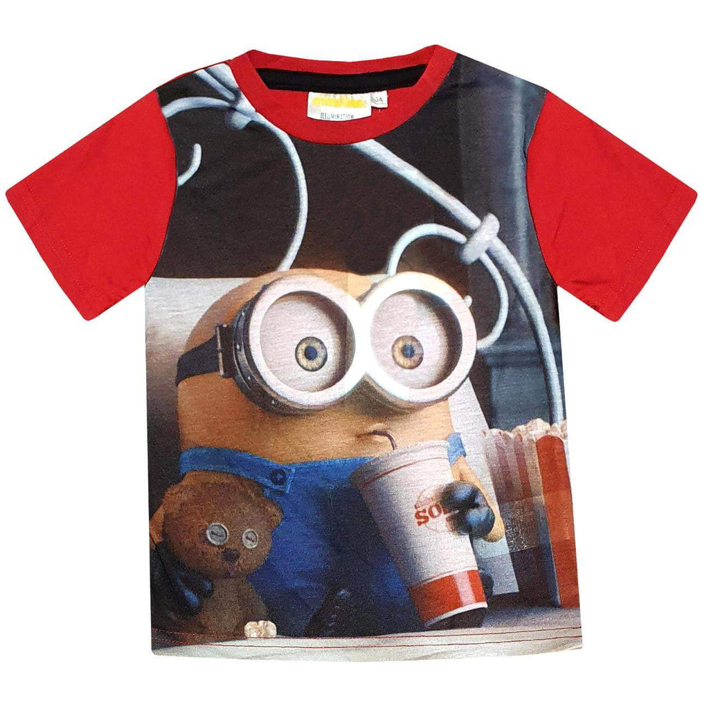 Minions Kids Top T-Shirt Short Sleeve - Fabrica Fantasia