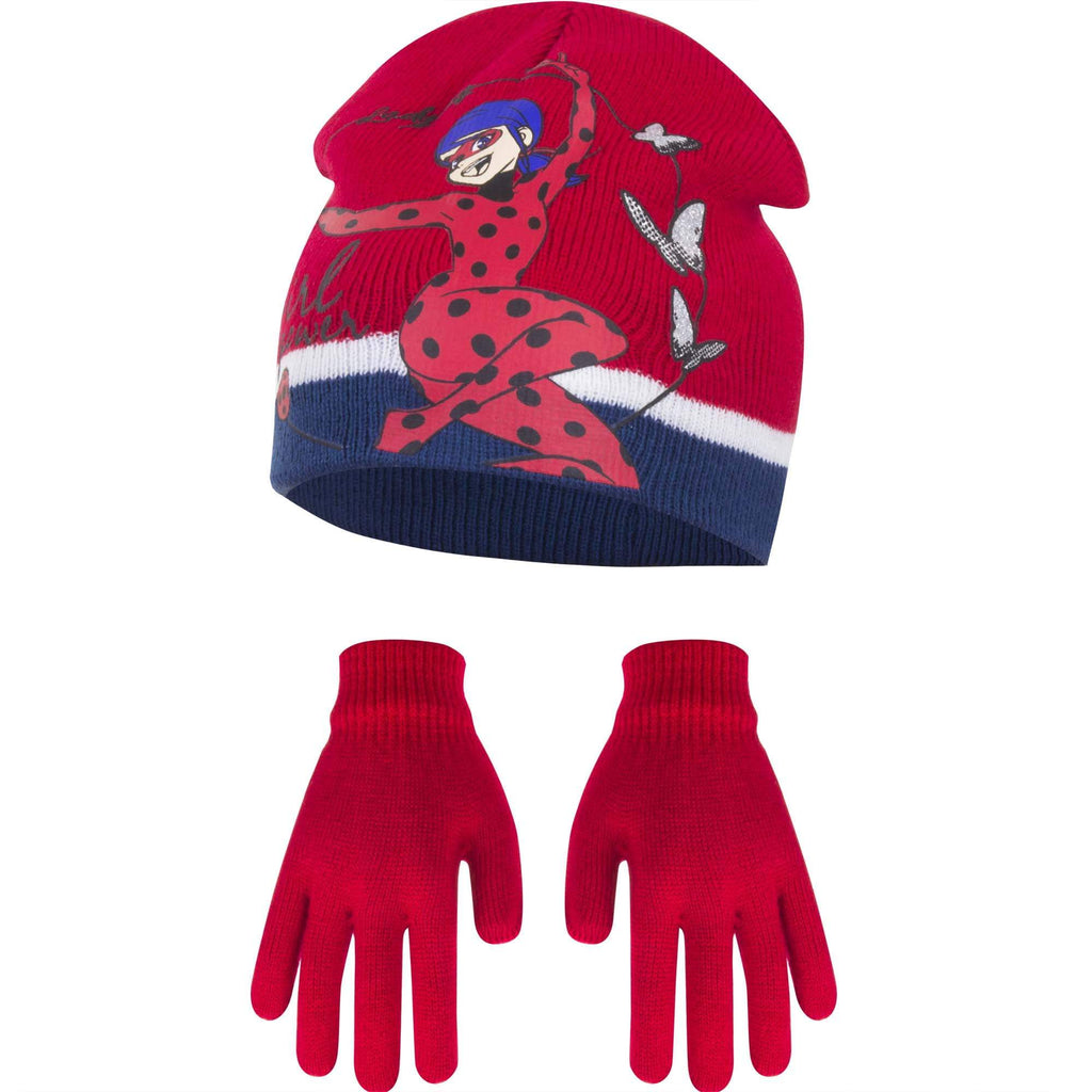 Miraculous Ladybug Kids Hat and Gloves Set - Fabrica Fantasia