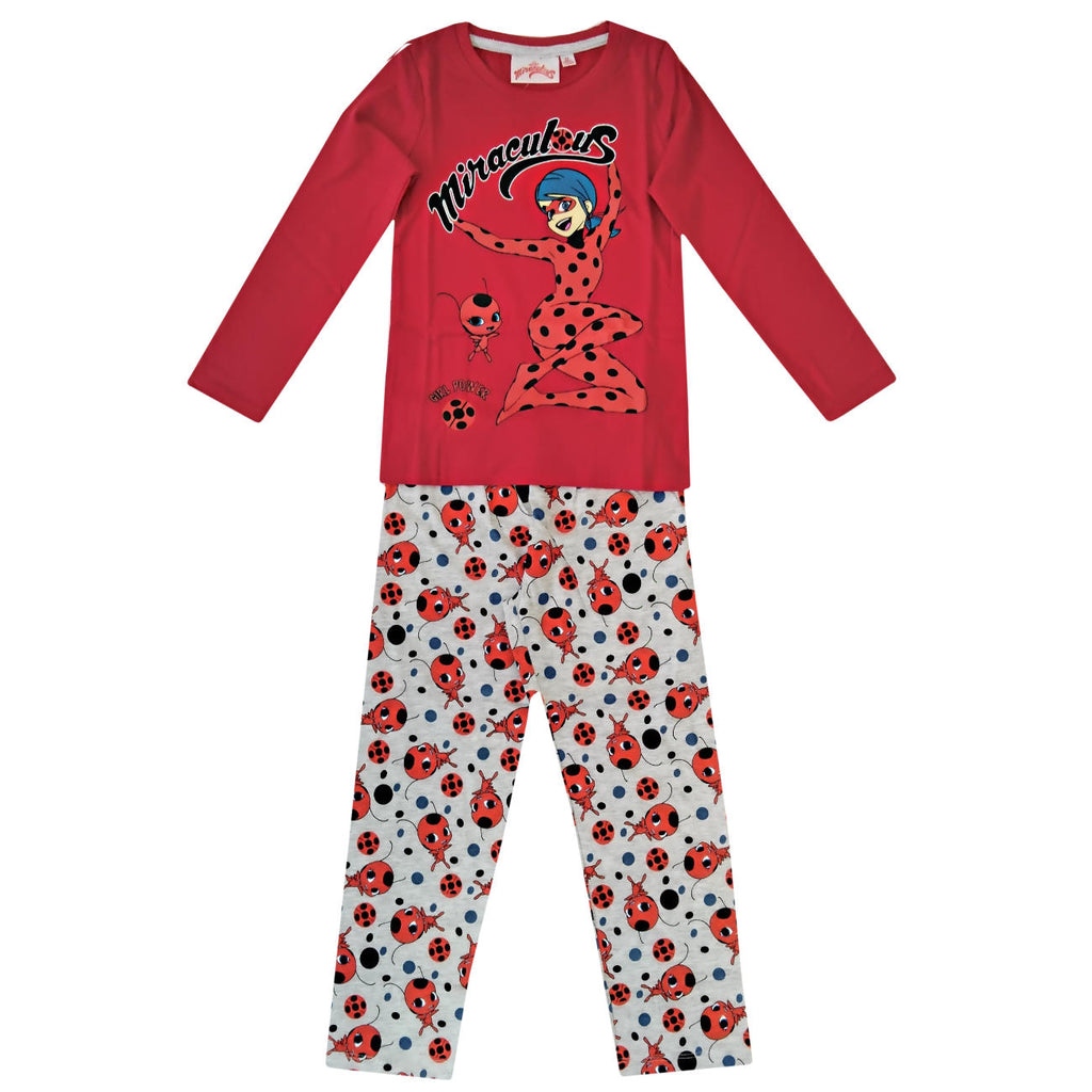 Miraculous Ladybug Kids Nightwear Pyjama Long Set - Fabrica Fantasia