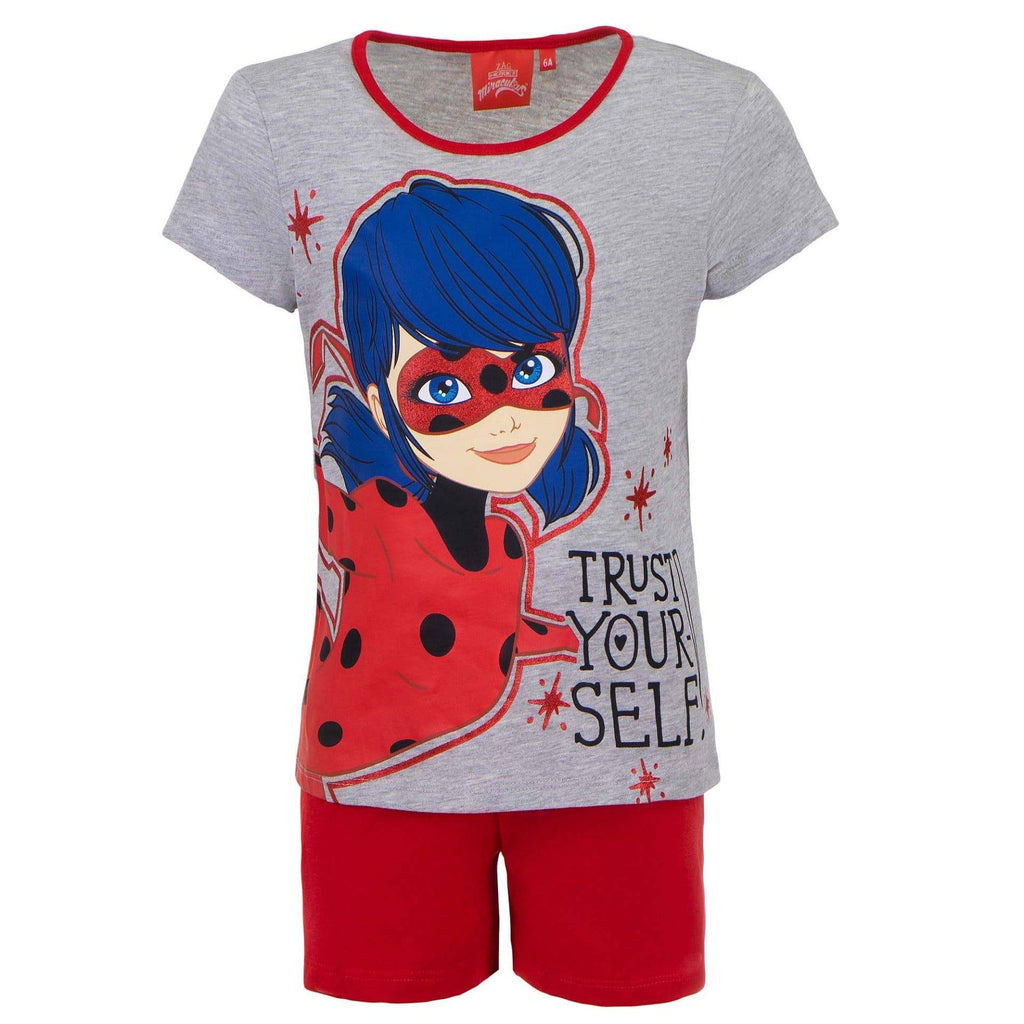 Miraculous Ladybug Kids Pyjama Short Set Nightwear - Fabrica Fantasia