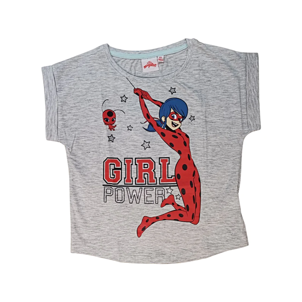 Miraculous Ladybug Kids T-Shirt Cap Sleeve - Fabrica Fantasia