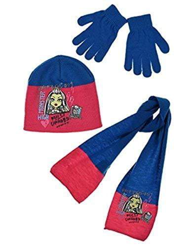 Monster High Kids Hat Scarf and Gloves Set - Fabrica Fantasia