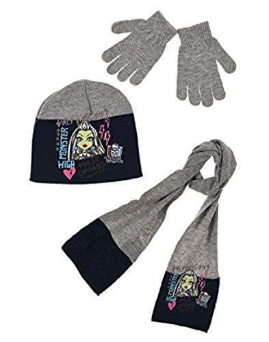 Monster High Kids Hat Scarf and Gloves Set - Fabrica Fantasia