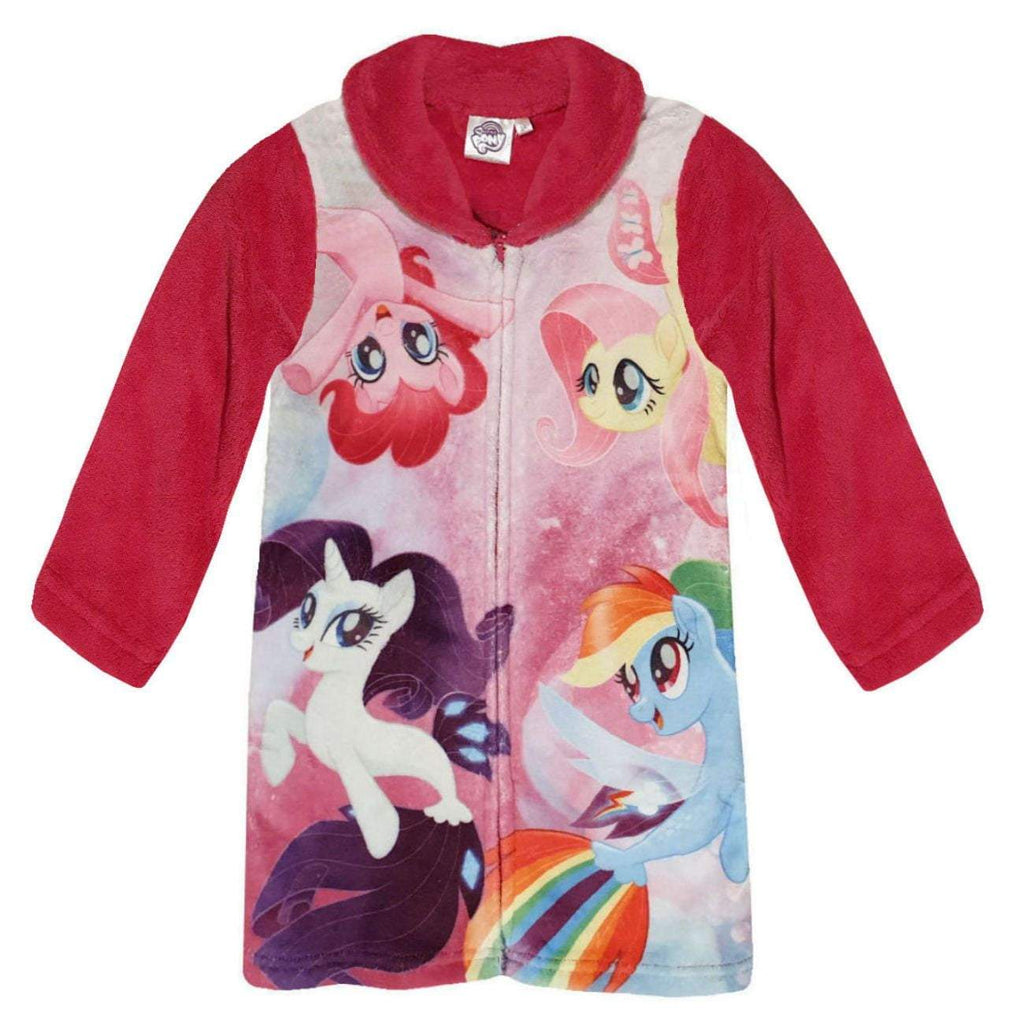 My Little Pony Girls Robe Polar Fleece - Fabrica Fantasia