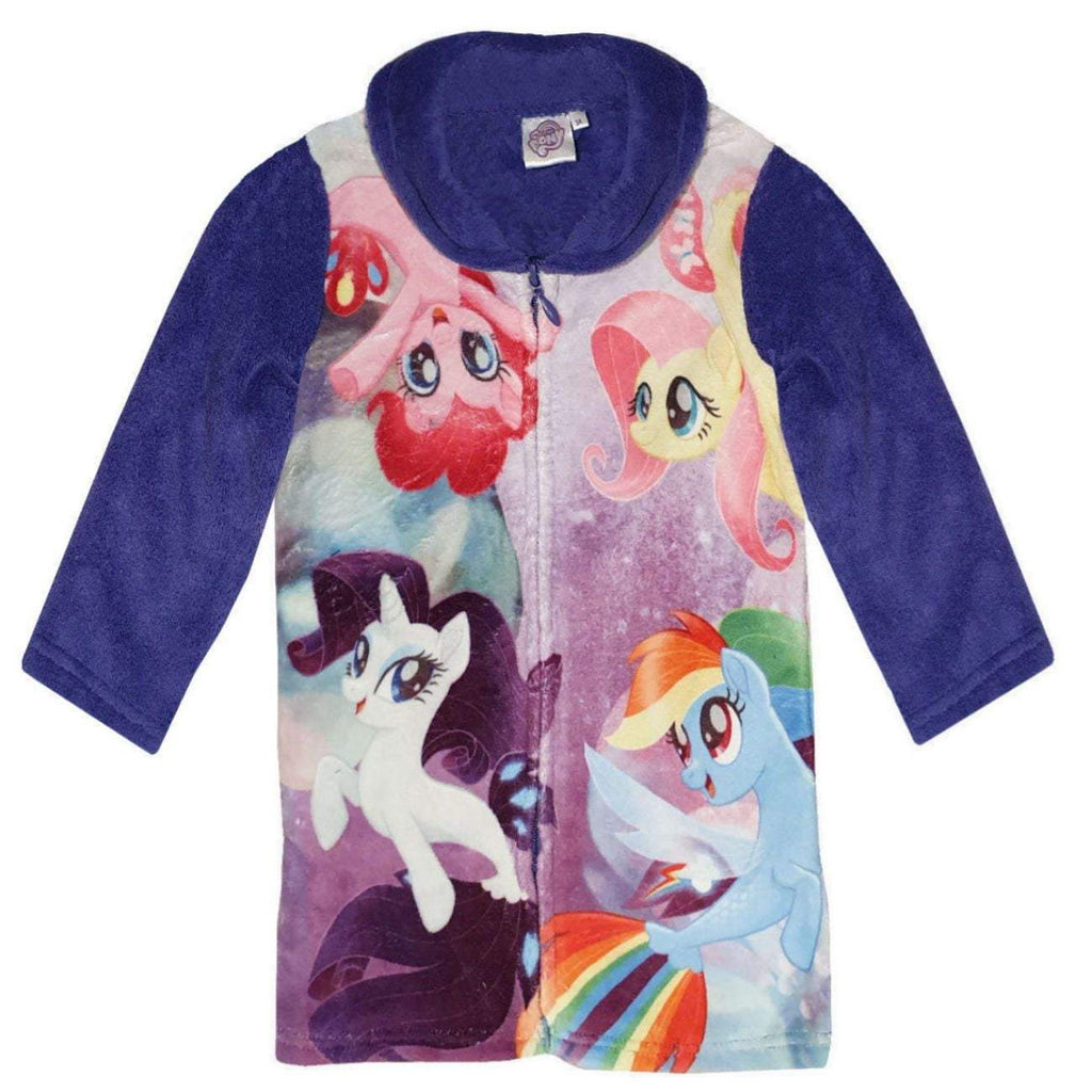 My Little Pony Girls Robe Polar Fleece - Fabrica Fantasia