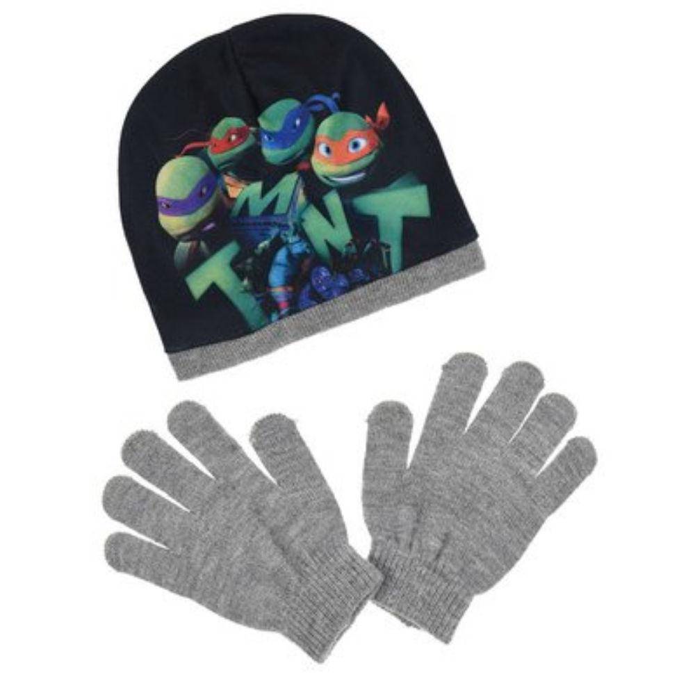 Ninja Turtels Kids Hat and Gloves Set - Fabrica Fantasia