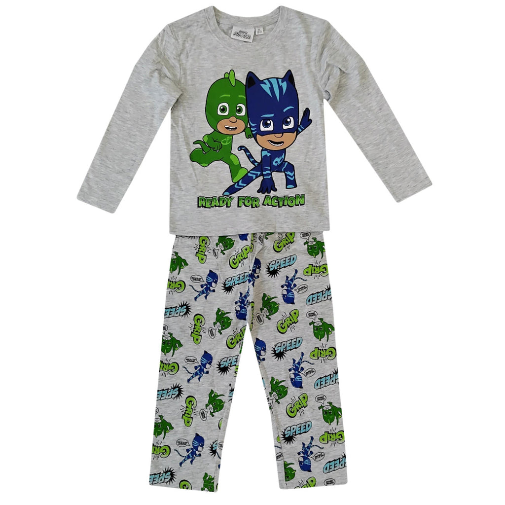 PJ Masks Kids Pyjama Long Set Catboy and Geeko - Fabrica Fantasia