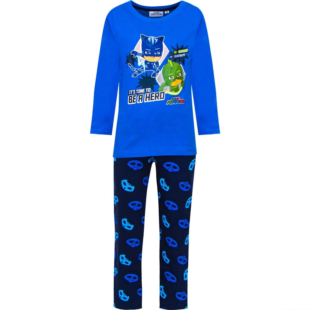 PJ Masks Kids Pyjama Long Set Catboy and Gekko - Fabrica Fantasia