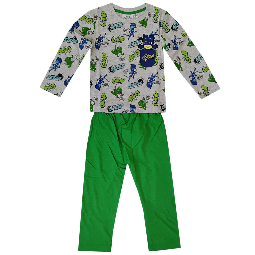 PJ Masks Kids Pyjama Long Set Gekko and Catboy - Fabrica Fantasia