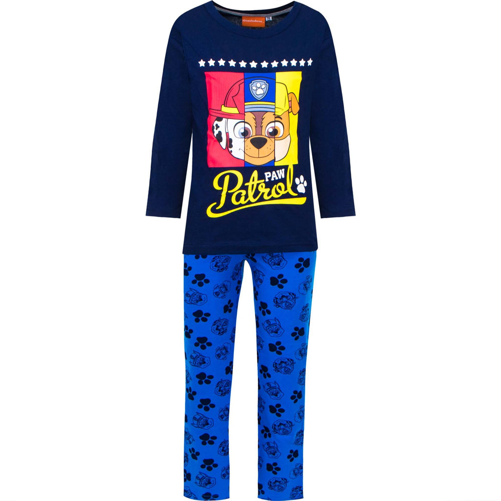 Paw Patrol Boys Pyjama Nightwear Set, Cotton - Fabrica Fantasia