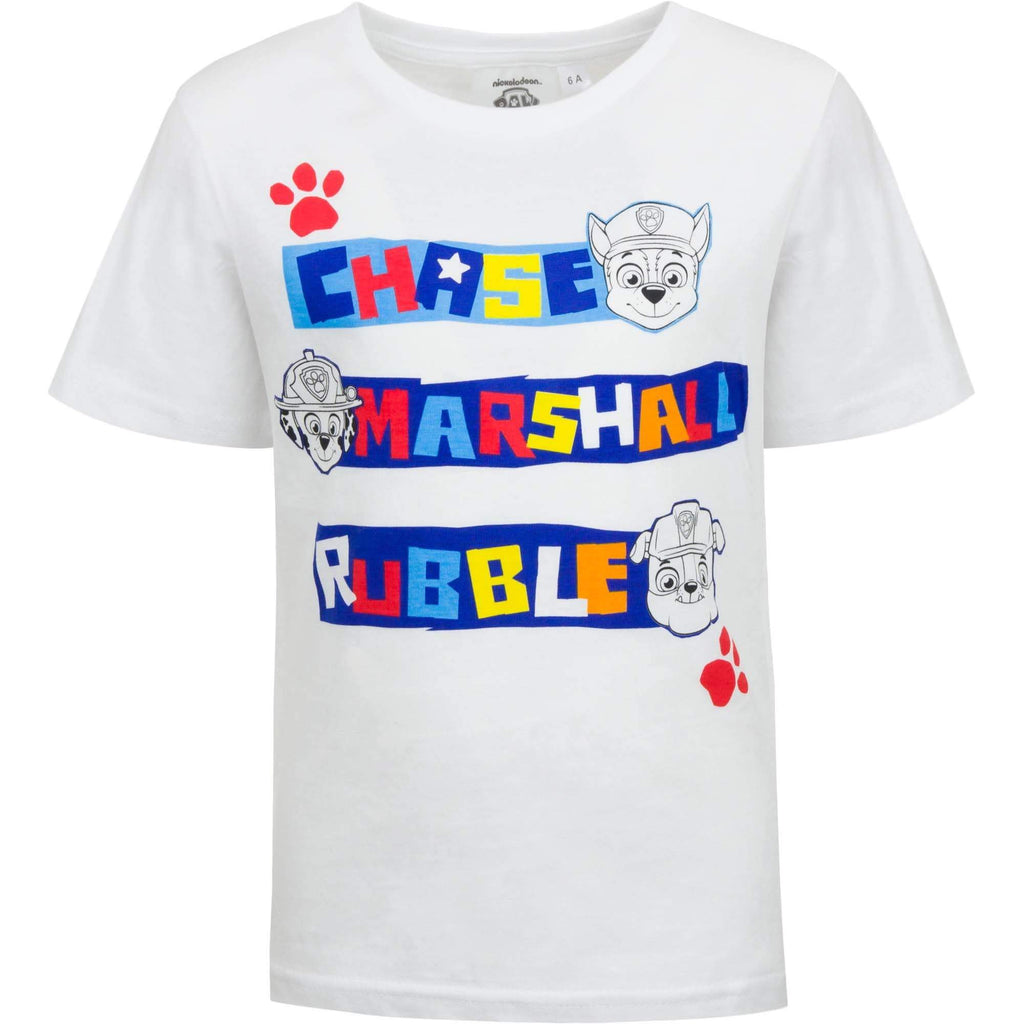 Paw Patrol Kids T-Shirt Short Sleeve - Fabrica Fantasia