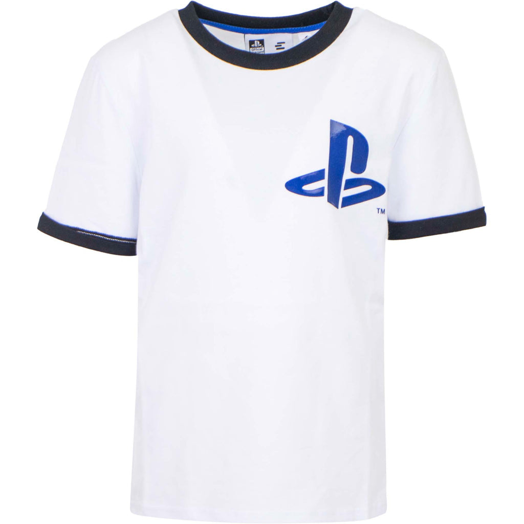 PlayStation Boys & Teens T-Shirt Top, Short Sleeve, Cotton - Fabrica Fantasia