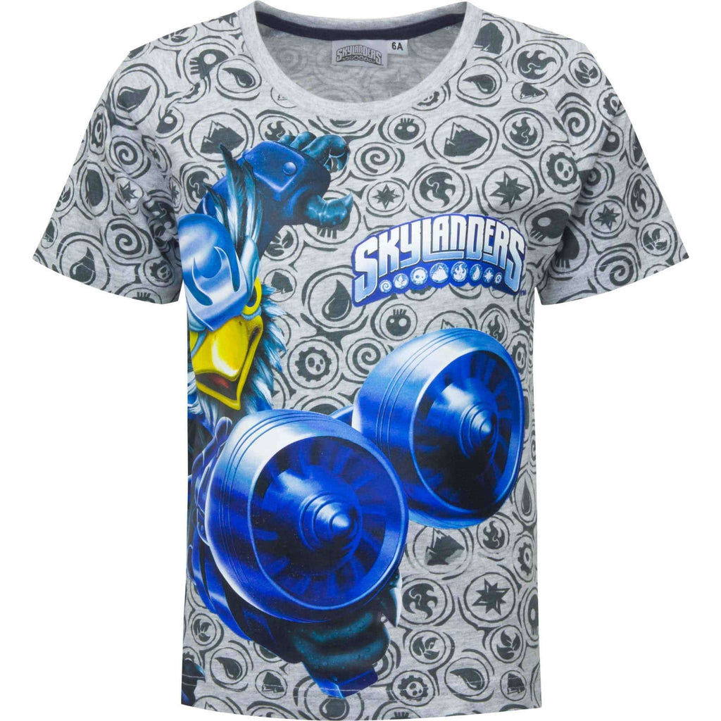 Skylanders Kids T-Shirt Short Sleeve Top Tee - Fabrica Fantasia