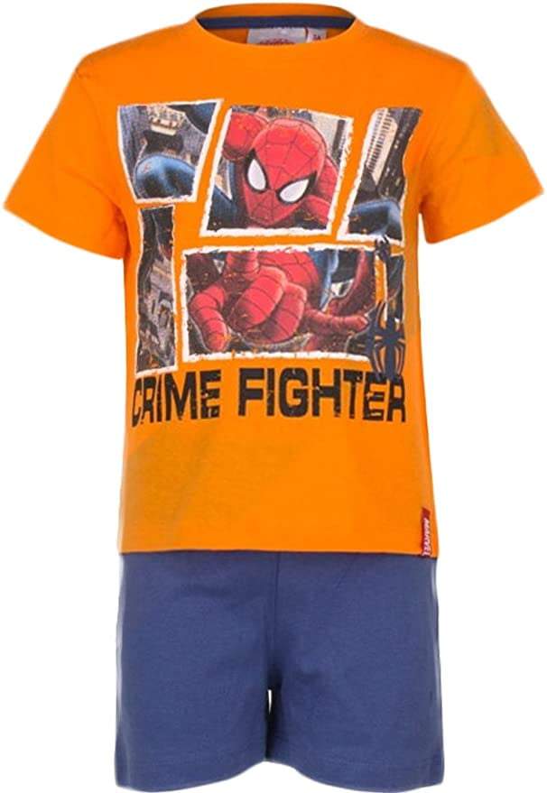 Spider-Man Boys Pyjama Nightwear Set - Fabrica Fantasia