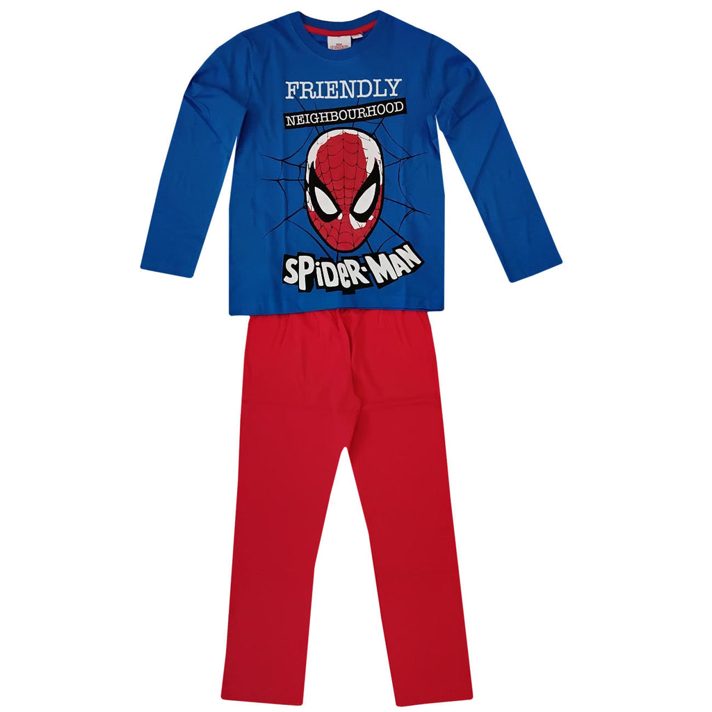 Spider-Man Kids Nightwear Pyjama Long Set - Fabrica Fantasia