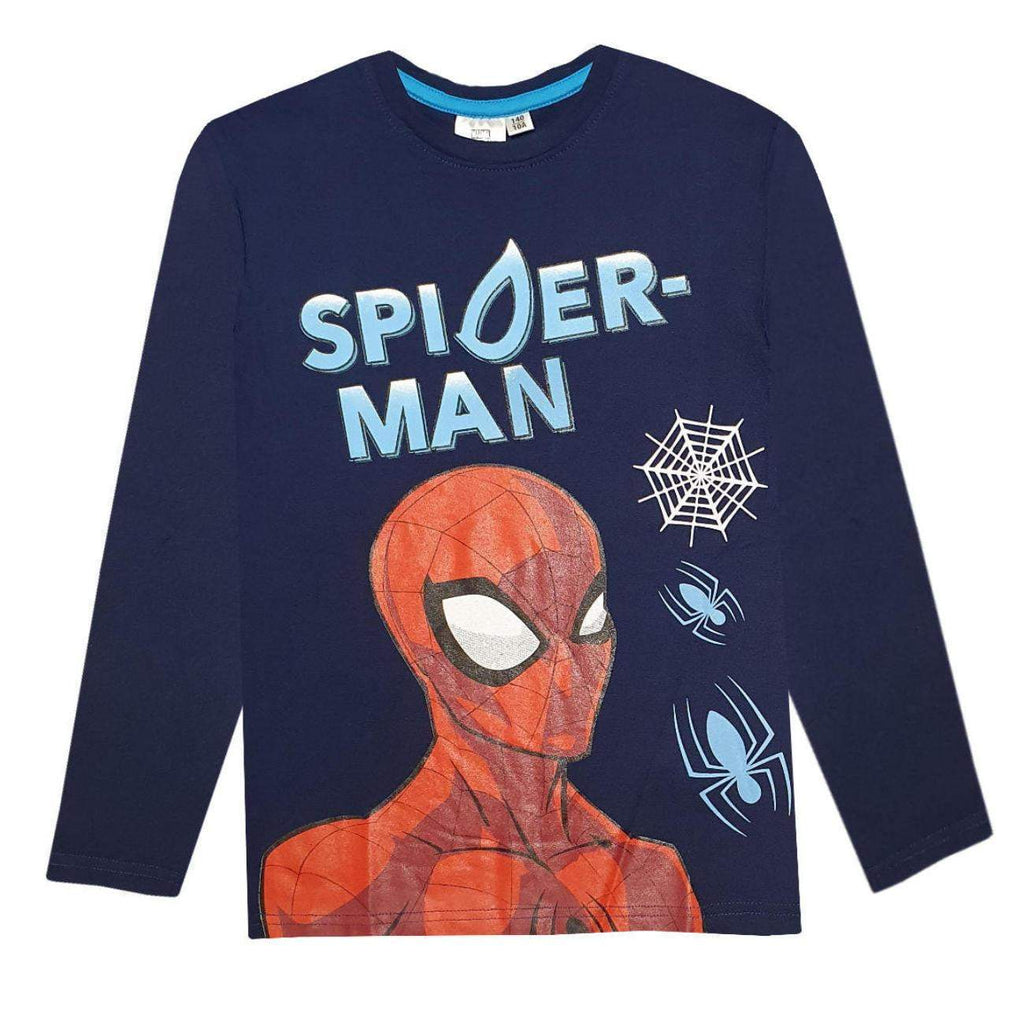 Spider-Man Kids T-Shirt Long Sleeve Top - Fabrica Fantasia