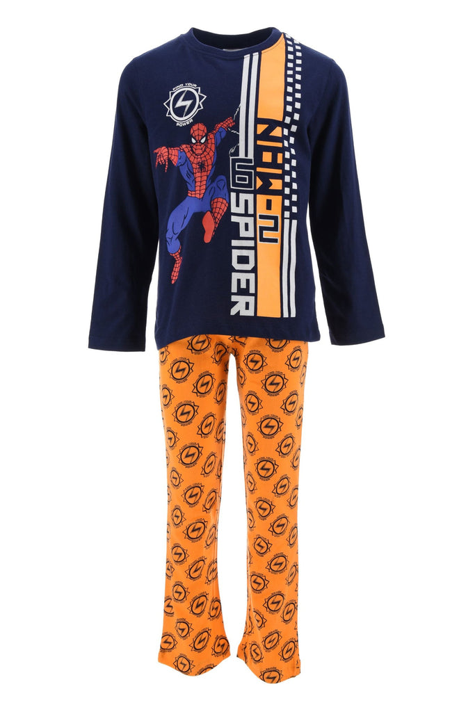 Spiderman Kids Nightwear Pyjama Long Set - Fabrica Fantasia