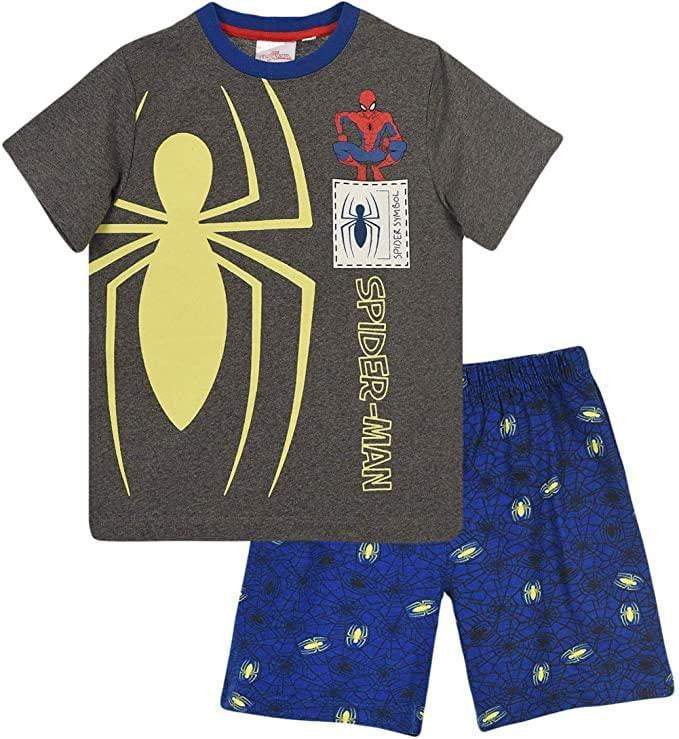 Spiderman Kids Nightwear Pyjama Set Glow In The Dark - Fabrica Fantasia