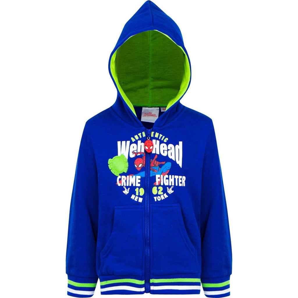 Spiderman Kids Sweatjacket Hoodie - Fabrica Fantasia