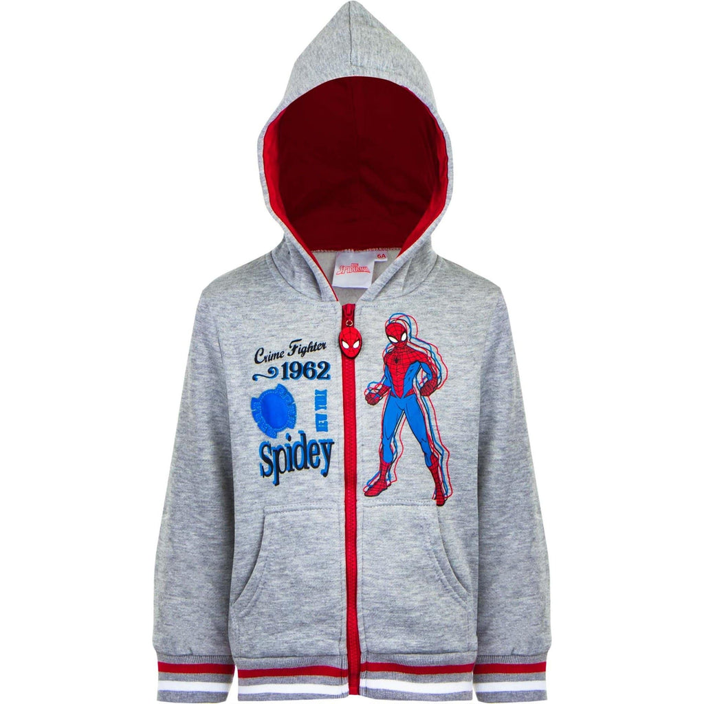 Spiderman Kids Sweatjacket Hoodie - Fabrica Fantasia