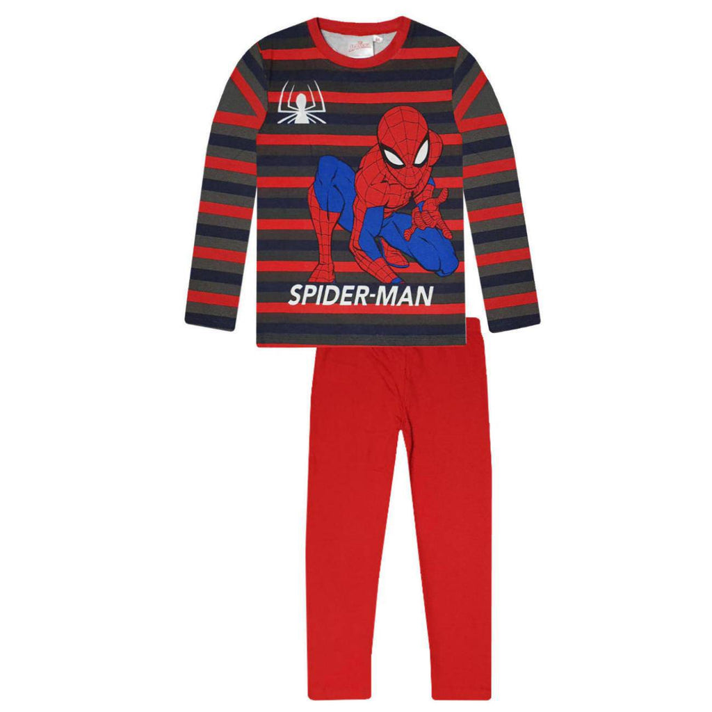 Spiderman Marvel Kids Pyjama Nightwear Long Set - Fabrica Fantasia