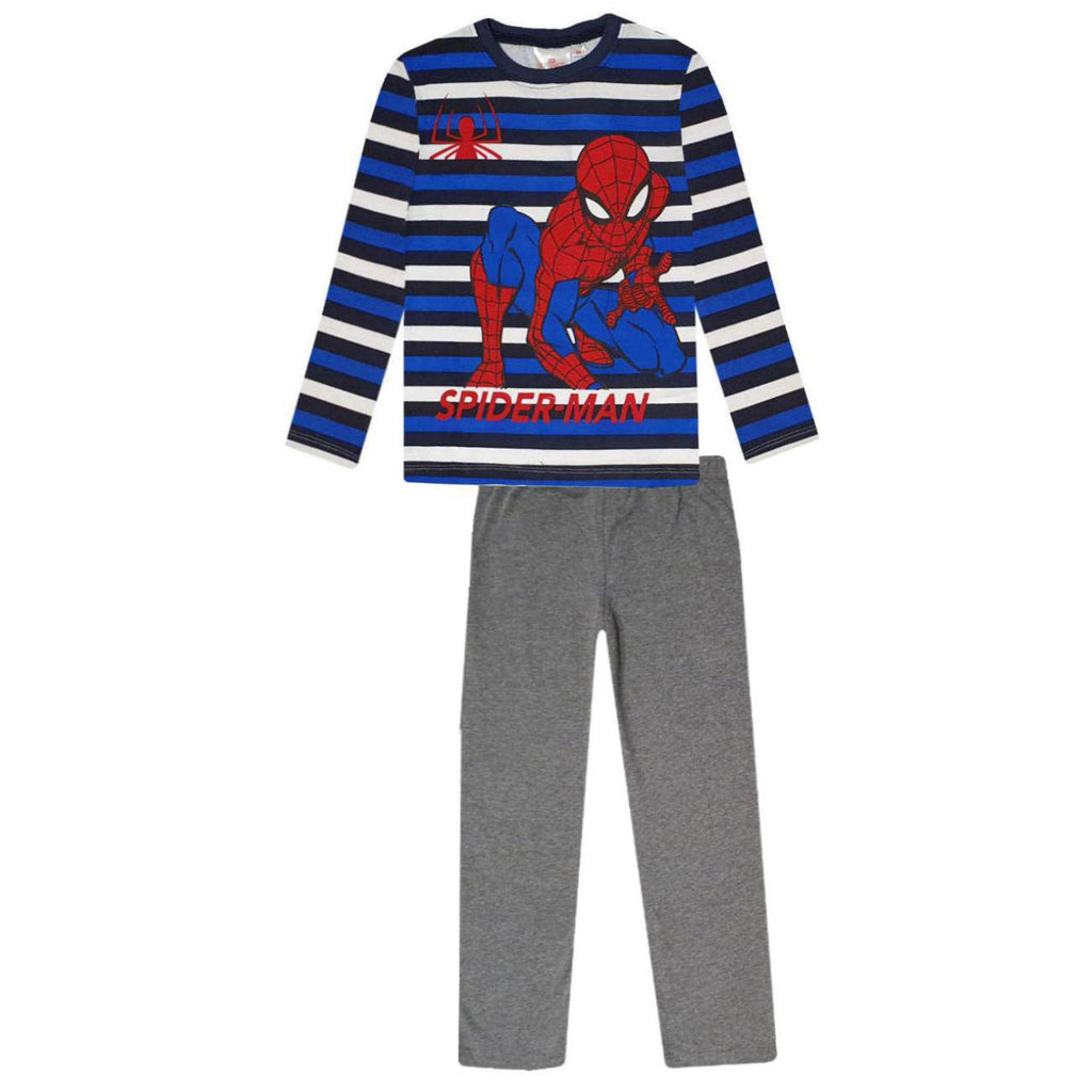 Spiderman Marvel Kids Pyjama Nightwear Long Set - Fabrica Fantasia