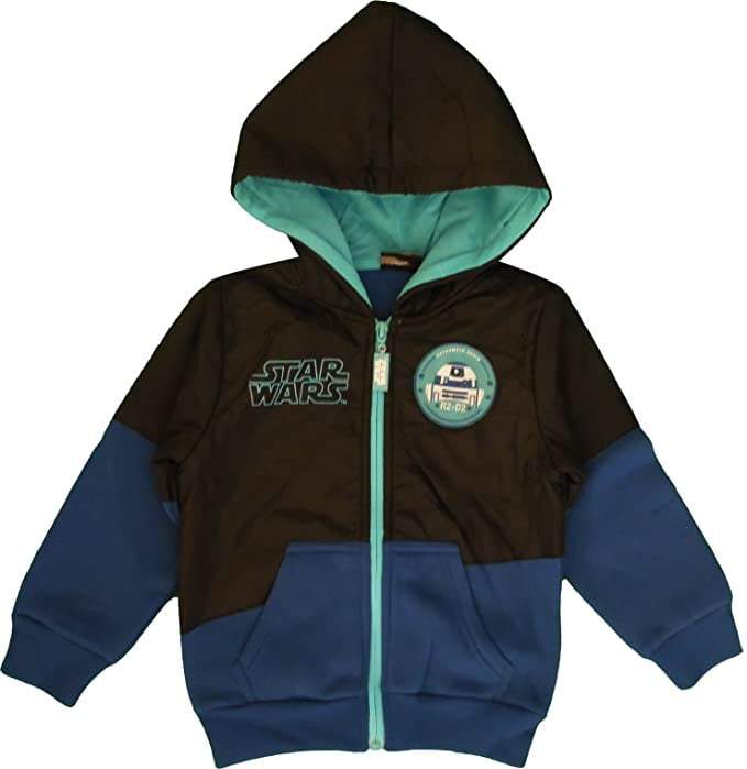 Star Wars Boys Kids Sweatjacket Hoodie - Fabrica Fantasia