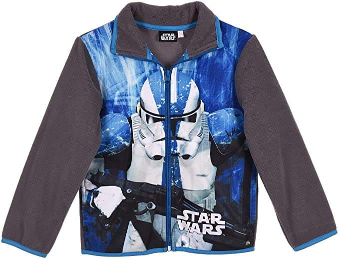 Star Wars Kids Fleece Jacket Stormtrooper/Yoda - Fabrica Fantasia