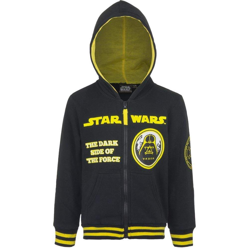 Star Wars Kids Outerwear Sweat-Jacket with Hoodie - Fabrica Fantasia