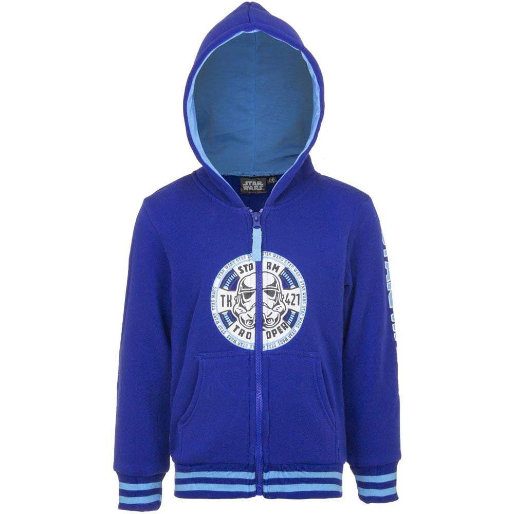 Star Wars Kids Outerwear Sweat-Jacket with Hoodie - Fabrica Fantasia