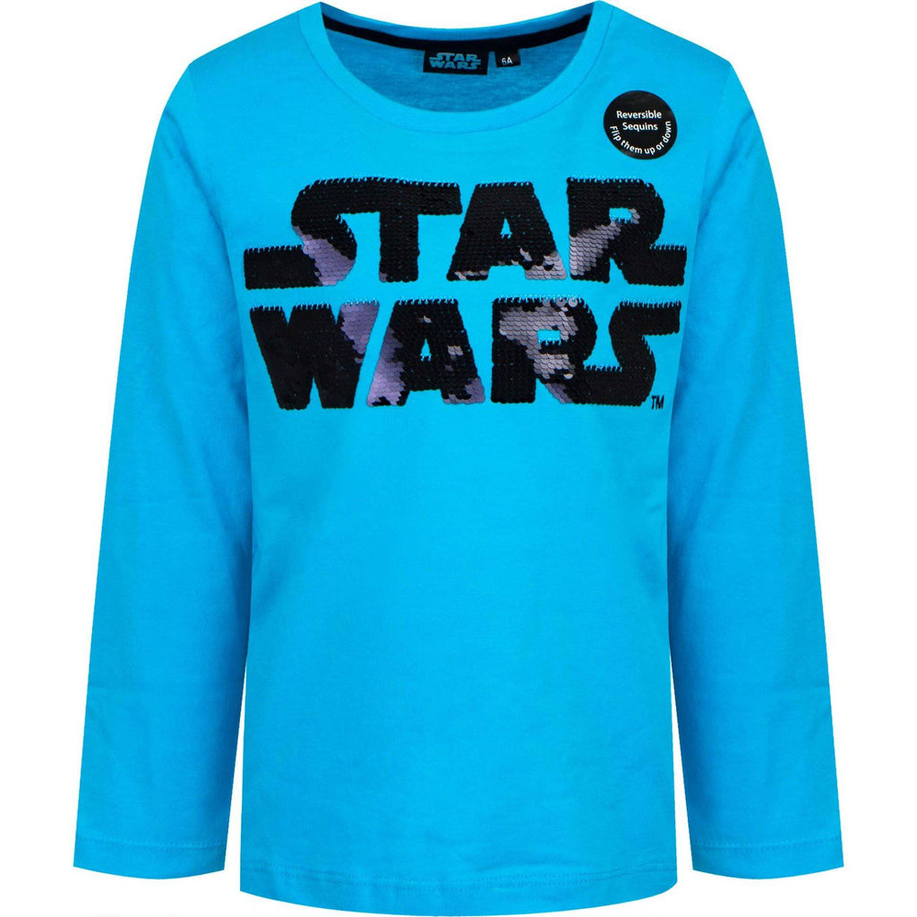 Star Wars Kids T-Shirt with Reversible Sequins - Fabrica Fantasia