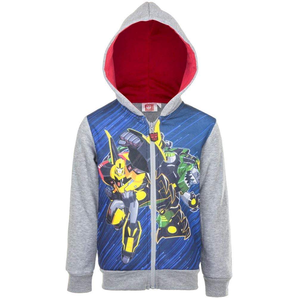 Transformers Kids Sweat Jacket With Hoodie - Fabrica Fantasia