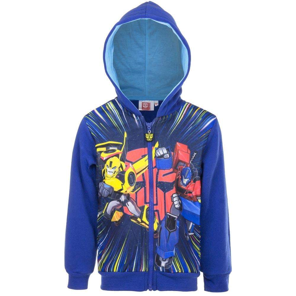 Transformers Kids Sweat Jacket With Hoodie - Fabrica Fantasia