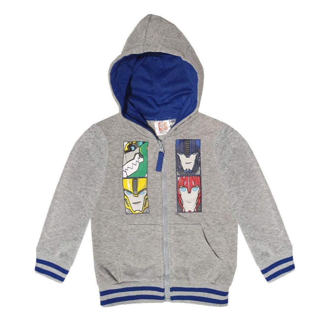 Transformers Toddler & Kids Sweat-Jacket with Hoodie - Fabrica Fantasia