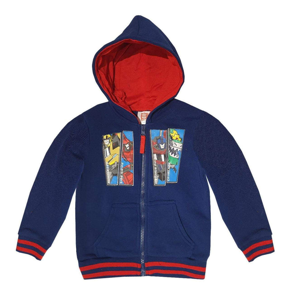 Transformers Toddler & Kids Sweat-Jacket with Hoodie - Fabrica Fantasia