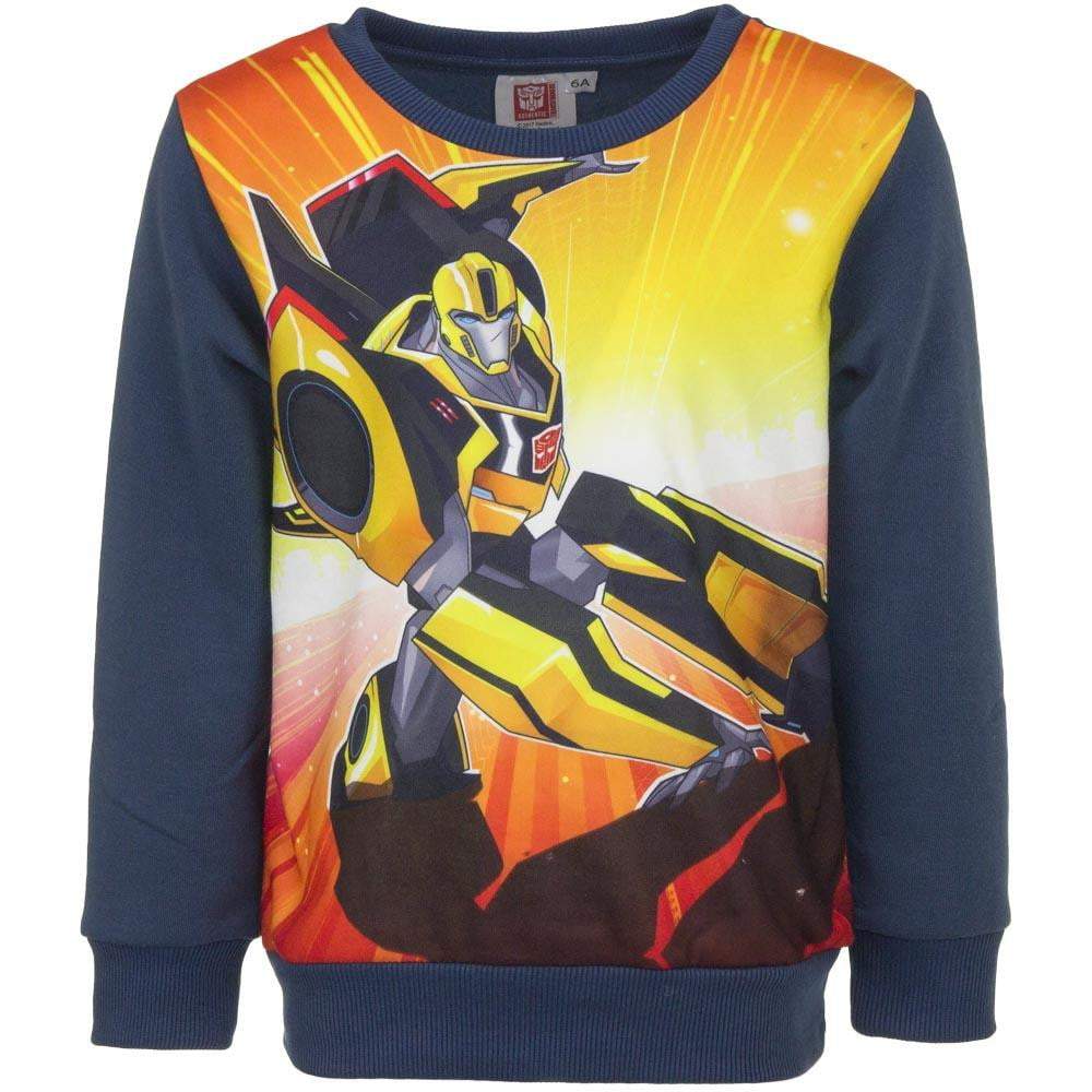 Transformers Toddlers & Kids Bumblebee Sweatshirt Pullover - Fabrica Fantasia