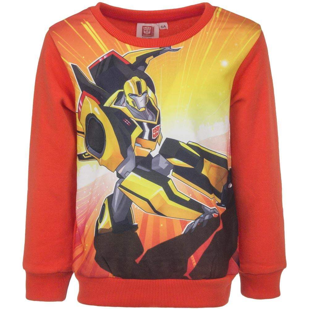 Transformers Toddlers & Kids Bumblebee Sweatshirt Pullover - Fabrica Fantasia