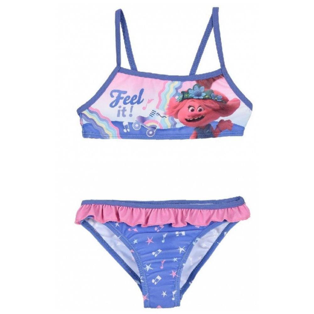 Trolls Girls Bikini Swimwear Set - Fabrica Fantasia