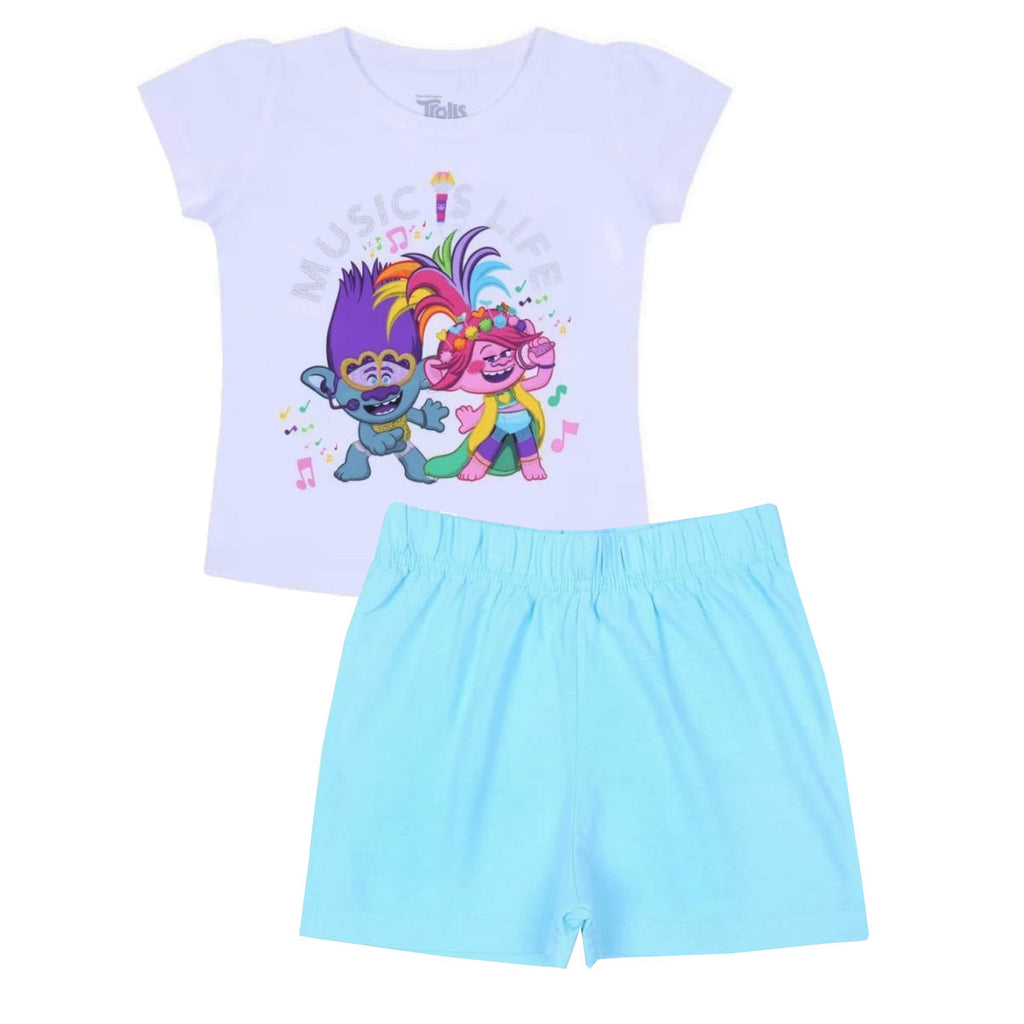 Trolls Kids Pyjama Nightwear Set - Fabrica Fantasia