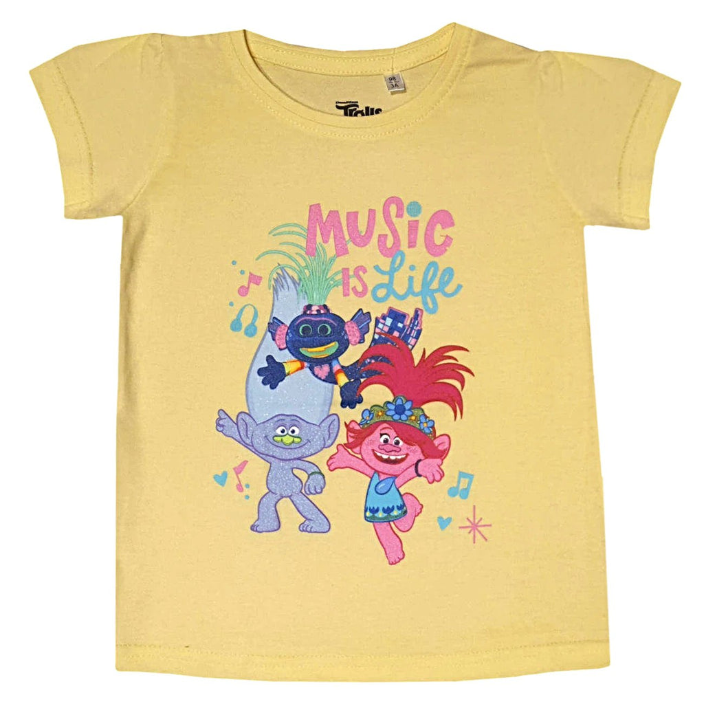 Trolls Kids T-Shirt Short Sleeve - Fabrica Fantasia